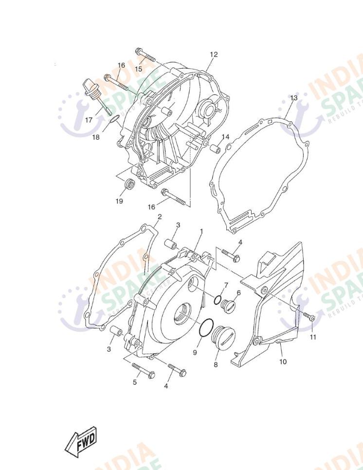 CRANKCASE COVER